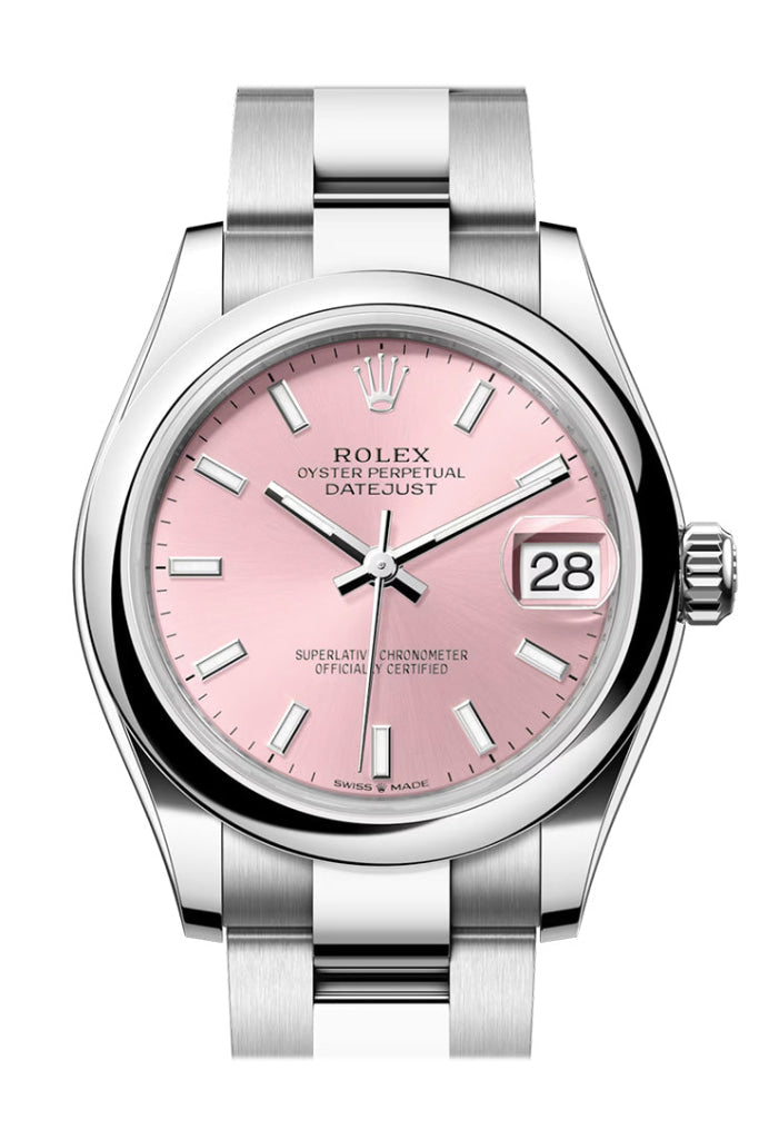 Rolex Datejust 31 Pink Dial Oyster Ladies Watch 278240 278240-0007