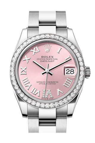 Rolex Datejust 31 Pink Roman Diamond Dial Ladies Watch 278384Rbr 278384Rbr-0027