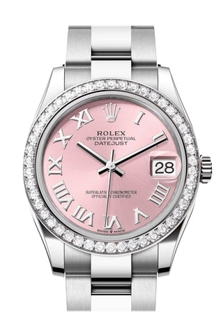 Rolex Datejust 31 Pink Roman Dial Ladies Watch 278384Rbr 278384Rbr-0023