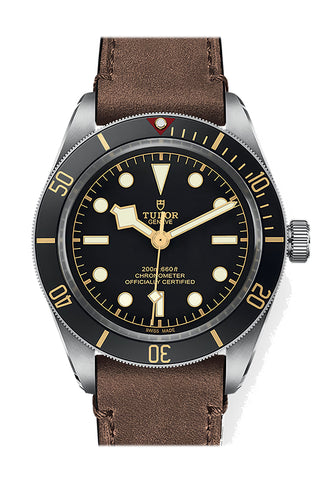 Tudor Black Bay 58 39 Black Dial Brown leather M79030N-0002