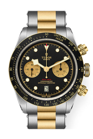 Tudor Black Bay Chrono 41 Black Dial Yellow Gold Steel M79363N-0001