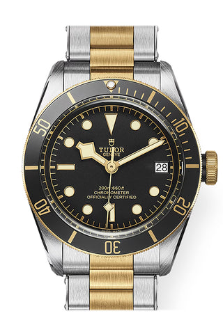 Tudor Black Bay S&G 41 Black Dial Yellow Gold Steel M79733N-0008