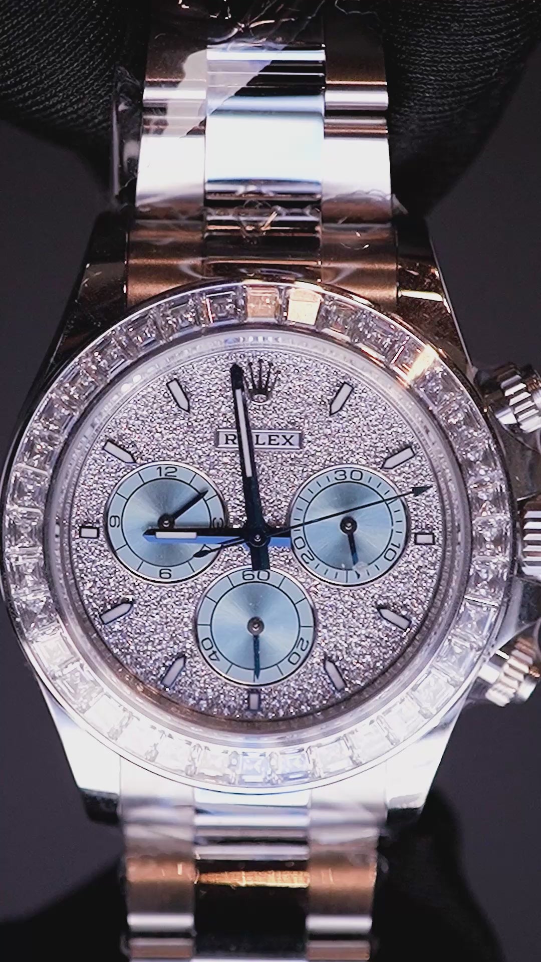 Rolex Daytona Pave Diamond Dial Platinum 116576TBR