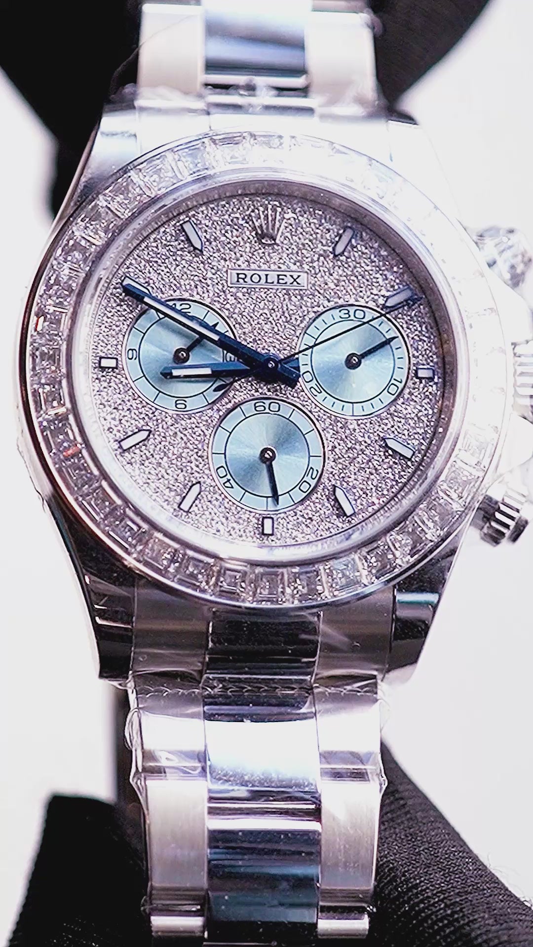 Rolex Daytona Pave Diamond Dial Platinum 116576TBR