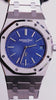 Audemars Piguet Royal Oak 39 Jumbo Extra Thin White Gold Grainy Blue Dial Watch 16202BC.OO.1240BC.02