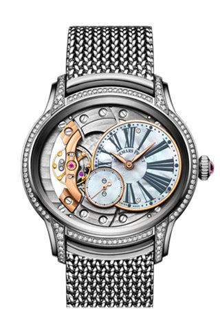 Audemars Piguet Millenary Hand Wound Diamond Ladies Watch 77247Bc.zz.1272Bc.01