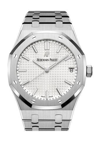 Audemars Piguet Royal Oak 41 White Dial Watch 15500St.oo.1220St.04 Dcm