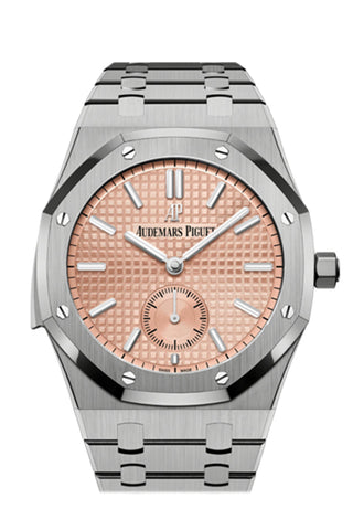 Audemars Piguet Royal Oak 42Mm Minute Repeater Supersonnerie Salmon Dial Watch 26591Ti.oo.1252Ti.02