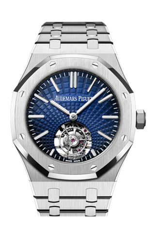 Audemars Piguet Royal Oak 41 Flying Tourbillon Blue Dial Mens Watch 26530St.oo.1220St.01