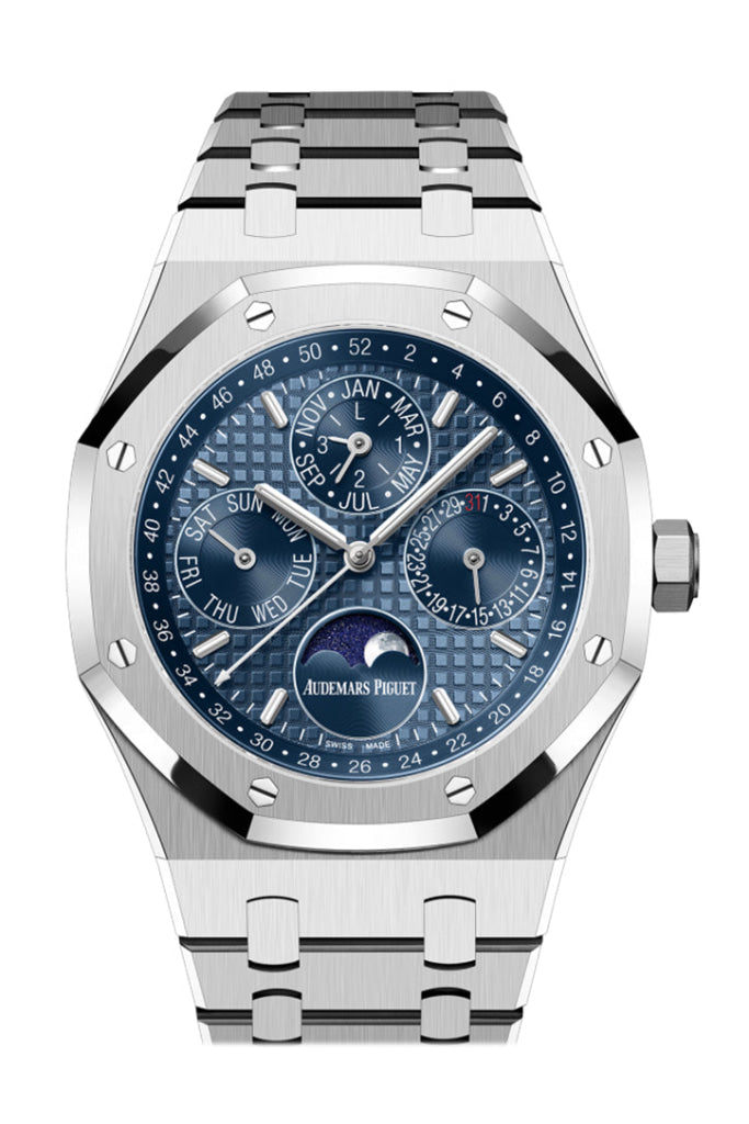 Audemars Piguet Royal Oak 41 Blue Dial Stainless Steelmen’s Watch 26574St.oo.1220St.03