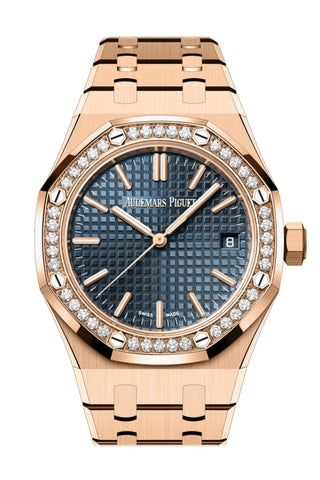 Audemars Piguet Royal Oak Tourbillion Blue Dial Rose Gold 15551Or.zz.1356Or.02 Watch