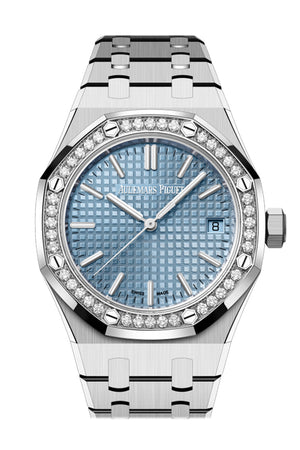 Audemars Piguet Royal Oak 37 Light blue dial Stainless steel Watch 15551ST.ZZ.1356ST.01