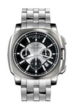 Bedat No 8 Black and Black Dial Stainless Steel Men's Watch 867.011.311