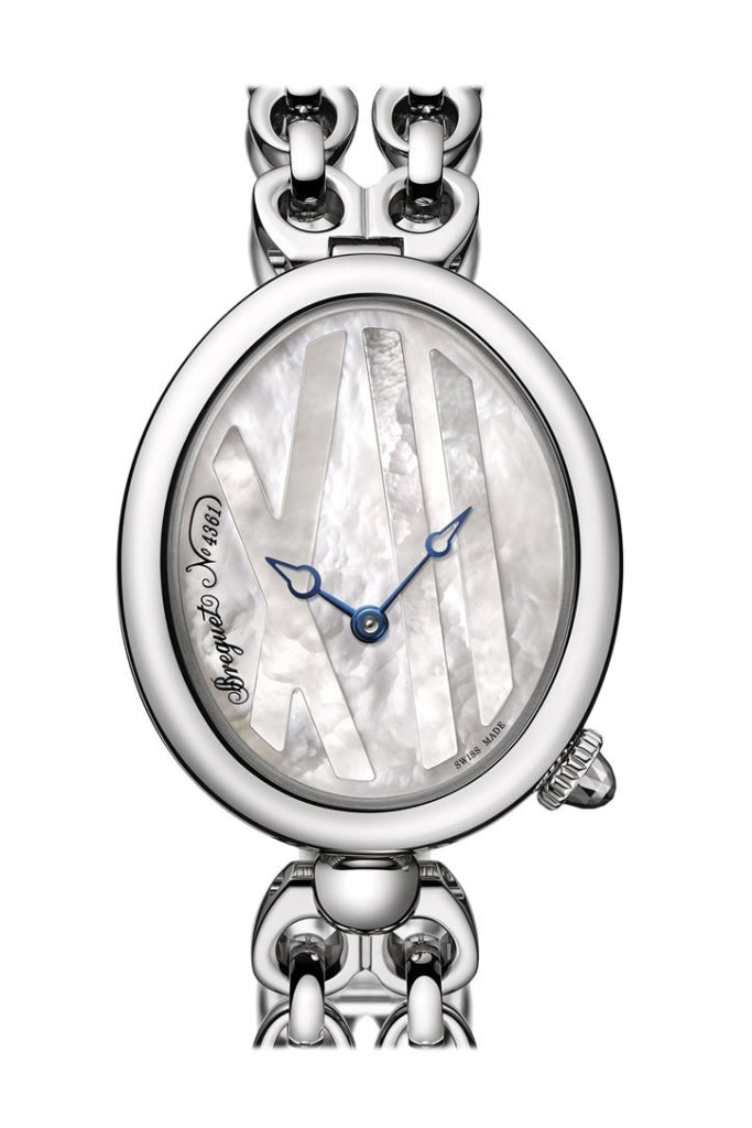 Breguet Reine De Naples Automatic Mini Ladies Watch 9807St5Wj50 Pearl