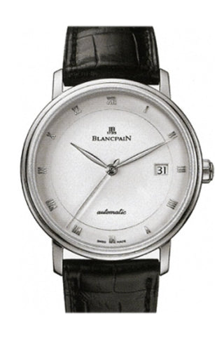 Blancpain Villeret Automatic Steel 6223-1127-55B Silver Watch