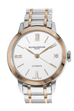 Baume & Mercier Classima Steel And Rose Gold Womens Watch 10315 Silver