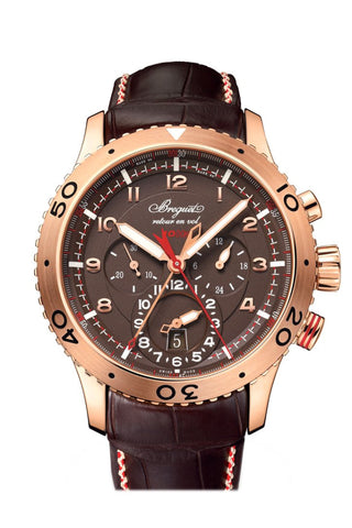 Breguet Transatlantique Type Xxii Flyback Mens Watch 3880Brz29Xv Brown