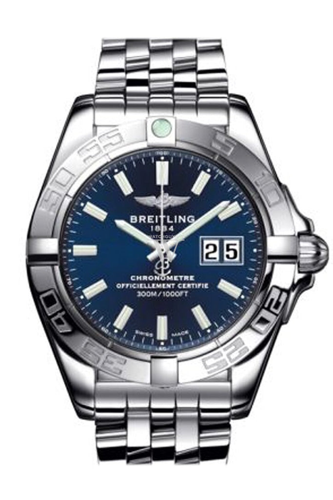 Breitling Galactic 41 Mens Watch A49350L2/c929-366A Blue