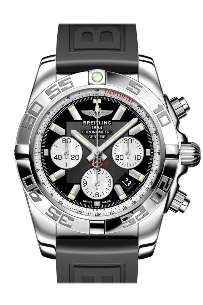 Breitling Chronomat 44 Automatic Chronograph Mens Watch Ab011012/b967/152S Black