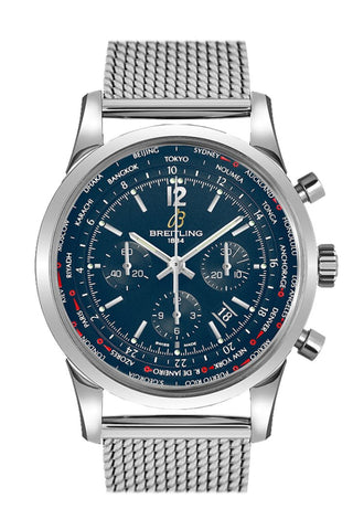 Breitling Transocean Unitime Mens Watch Ab0510U9 C879