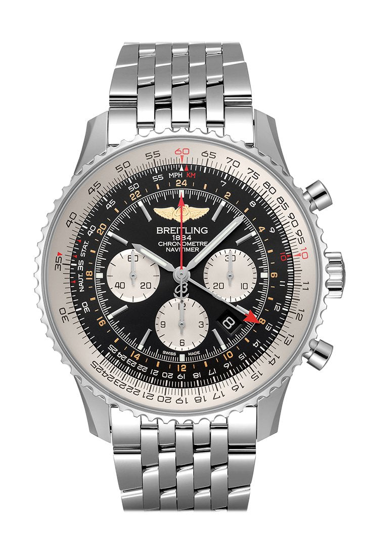 Breitling Navitimer Gmt Mens Watch Ab044121