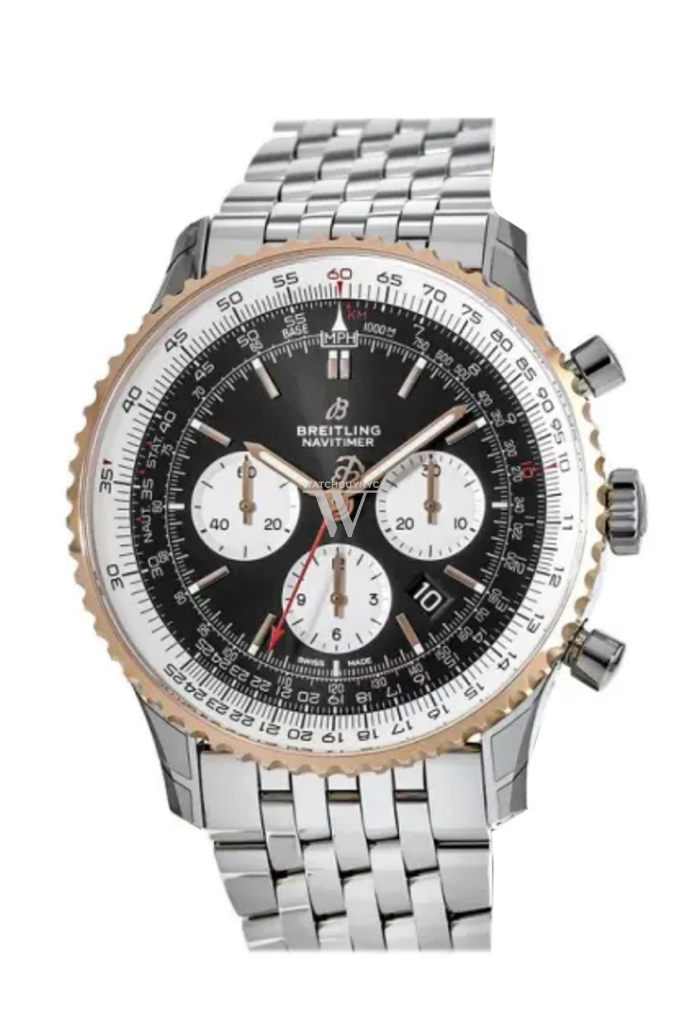 Breitling Navitimer 01 Steel Rose Gold Ub0127211 B1A1 Watch