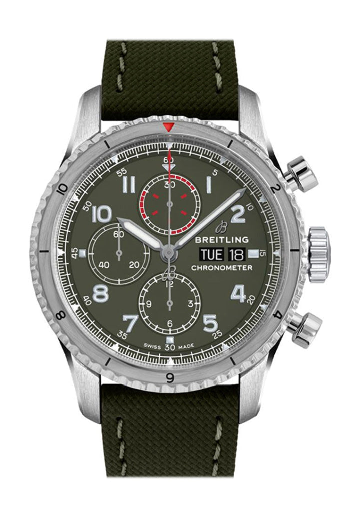 Breitling Aviator 8 Chronogragh 43 Curtis Warhawk A133161A1 L1X1 Watch