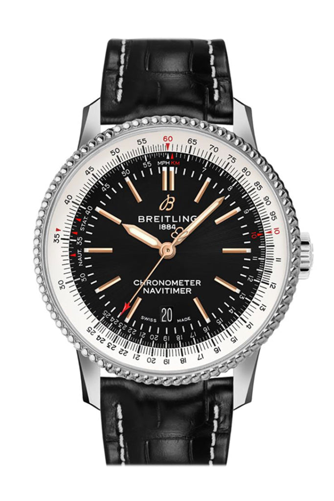 Breitling Navitimer 1 40Mm Black Croc A17326211 B1P1 Watch