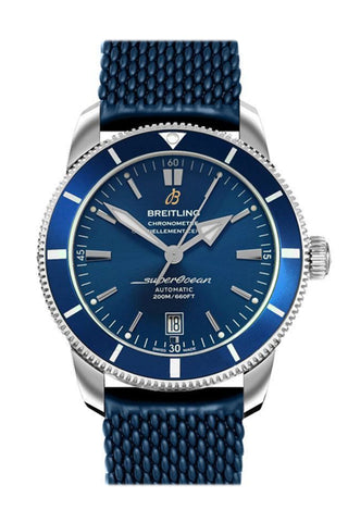 Breitling Superocean Heritage 2 Blue Rubber Ab2010161 C1S1 Watch