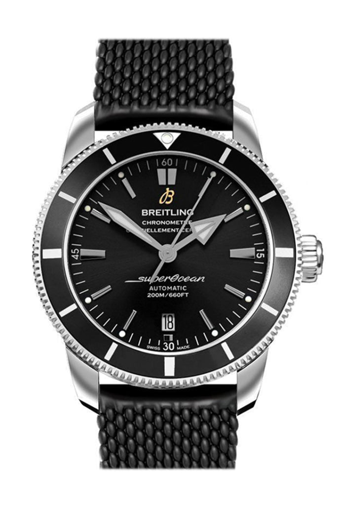 Breitling Superocean Heritage 2 Black Rubber Ab2020121 B1S1 Watch