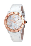 Bvlgari White Mother-of-Pearl with Diamonds Dial Automatic Ladies Watch BBL33WCDSPGL