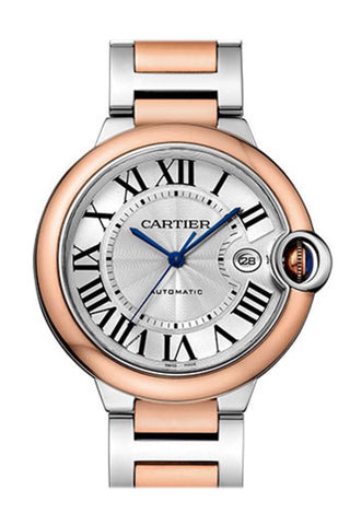 Cartier Ballon Bleu 42Mm Steel Rose Gold W2Bb0004 Watch