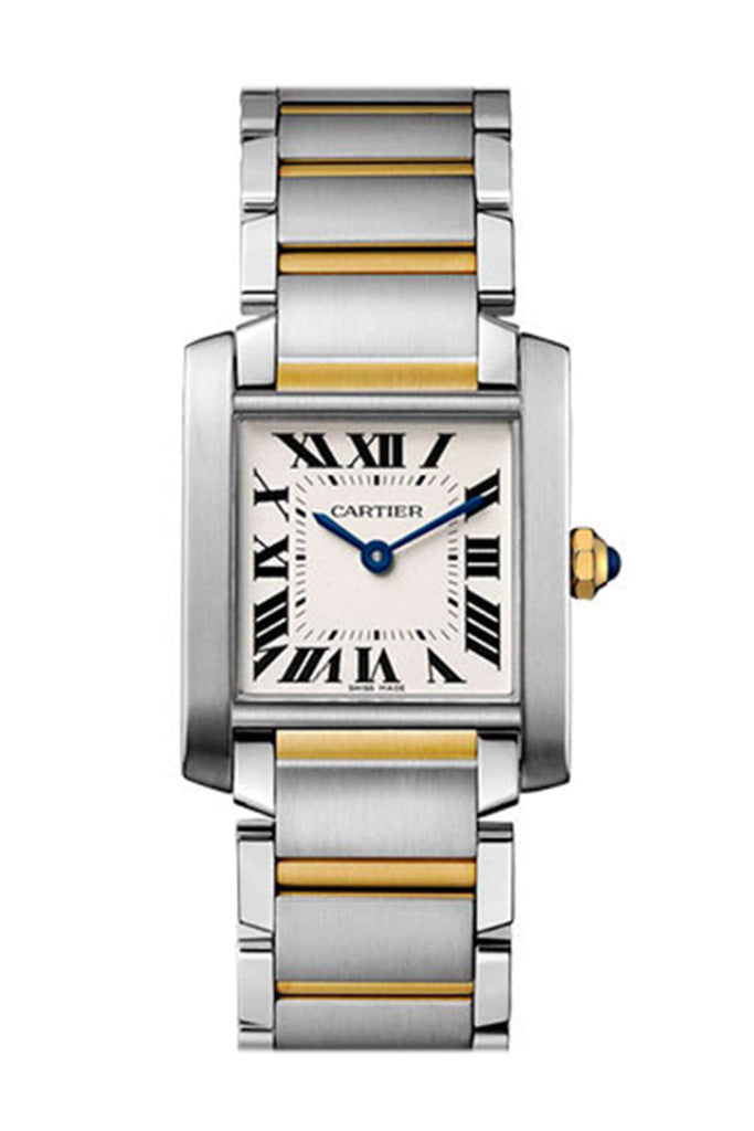 Cartier Tank Francaise Steel Yellow Gold W2Ta0003 Watch