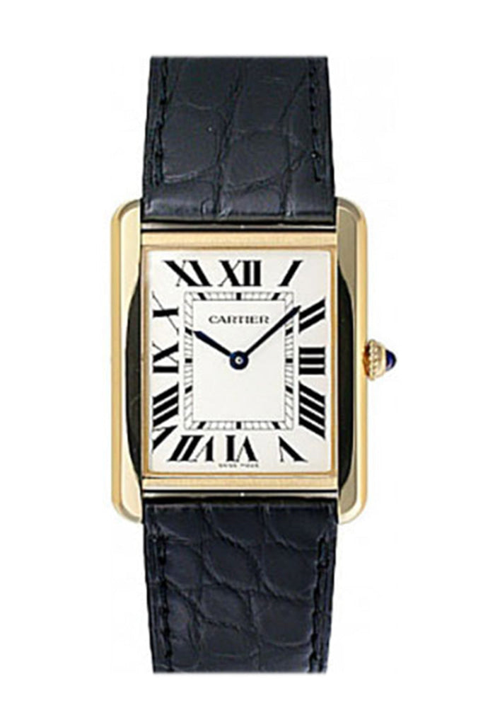 Cartier Tank Solo Larose Golde Steel Yellow Gold W5200004 Watch