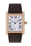 Cartier Tank Solo Extra Large Rose Golde Steel Rose Gold W5200026