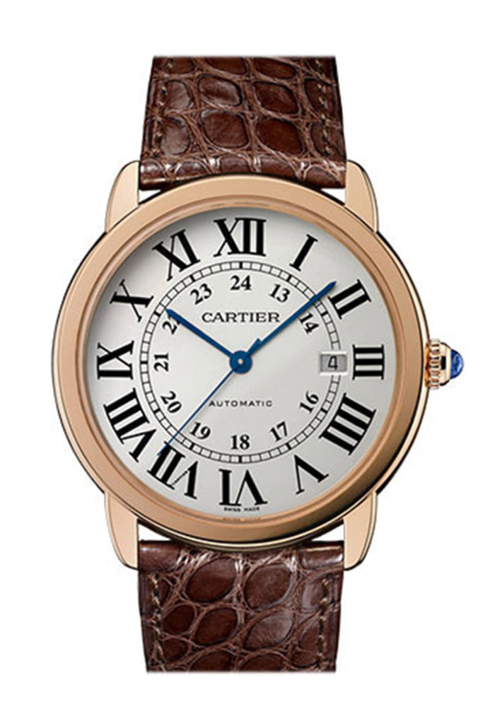 Cartier Ronde Solo Xl Steel Rose Gold W6701009 Watch