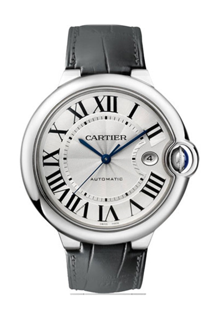 Cartier Ballon Bleu 42Mm Steel Strap W69016Z4 Watch