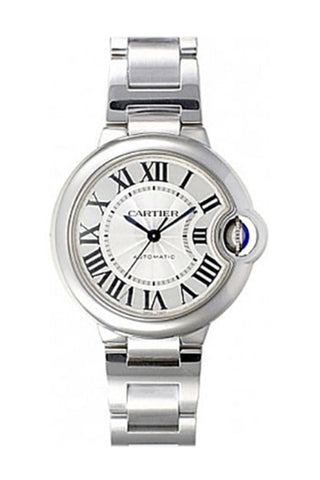 Cartier Ballon Bleu 33Mm Stainless Steel Automatic W6920071 Watch