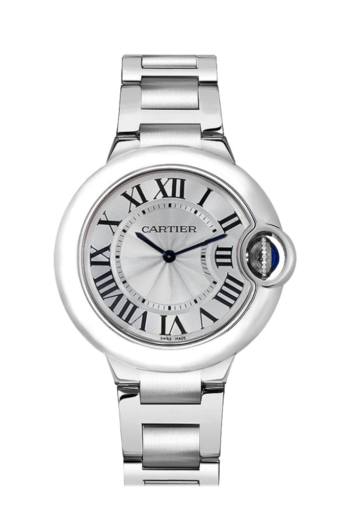 Cartier Ballon Bleu 33Mm Stainless Steel Quartz W6920084 Watch