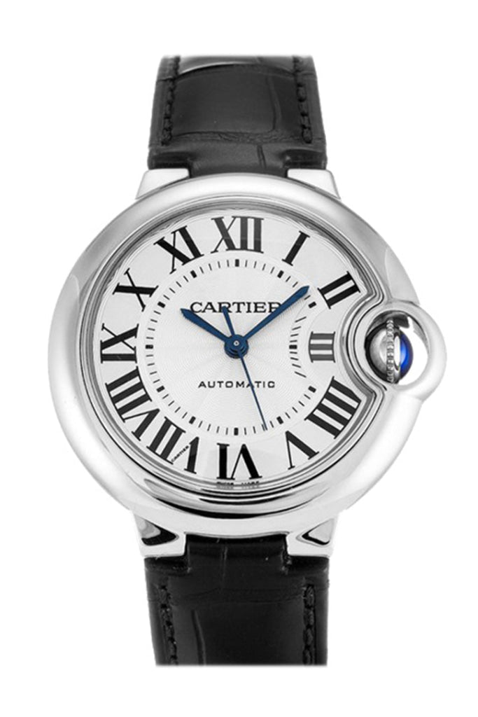 Cartier Ballon Bleu 33Mm Automatic Strap W6920085 Watch