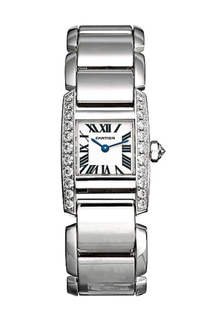 Cartier Tankissime Diamond Bezel White Gold We70069H Watch