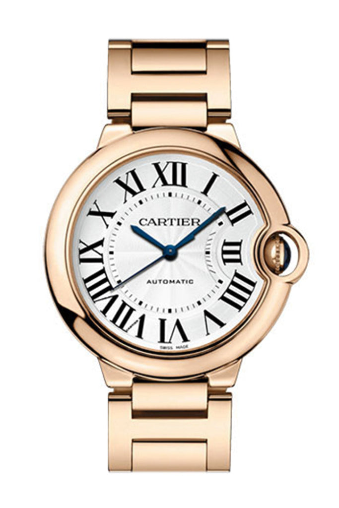 Cartier Ballon Bleu 36Mm Automatic Ladies Watch Wgbb0008