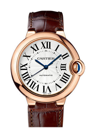 Cartier Ballon Bleu 36MM Automatic 18kt Rose Gold Ladies Watch WGBB0009