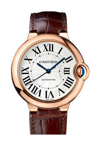 Cartier Ballon Bleu 36Mm Automatic 18Kt Rose Gold Ladies Watch Wgbb0009