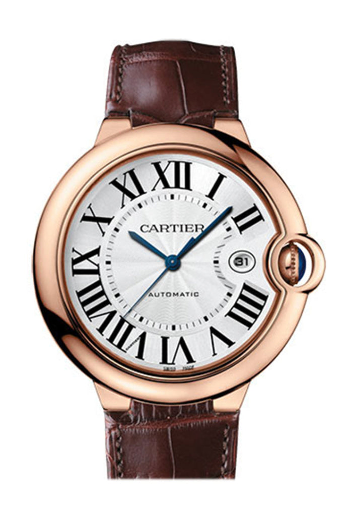 Cartier Ballon Bleu 42Mm De Automatic Rose Gold Men’s Watch Wgbb0017