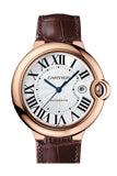 Cartier Ballon Bleu 42MM de Automatic Rose Gold  Men's Watch WGBB0017