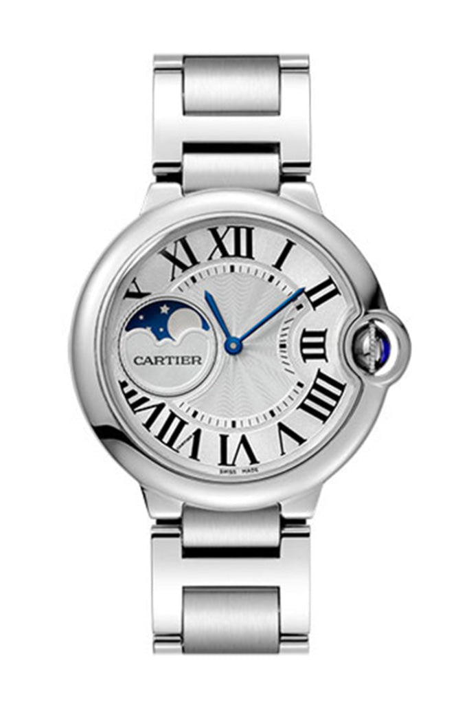 Cartier Ballon Bleu 37Mm Moonphase Automatic Ladies Watch Wsbb0021