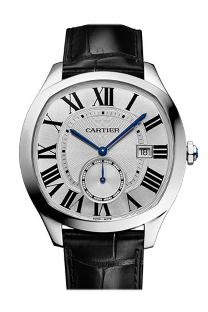 Cartier Drive Automatic Silvered Flinque Dial Men’s Watch Wsnm0004