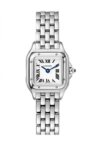 Cartier Panthere Mini Silver Dial Ladies Watch Wspn0019