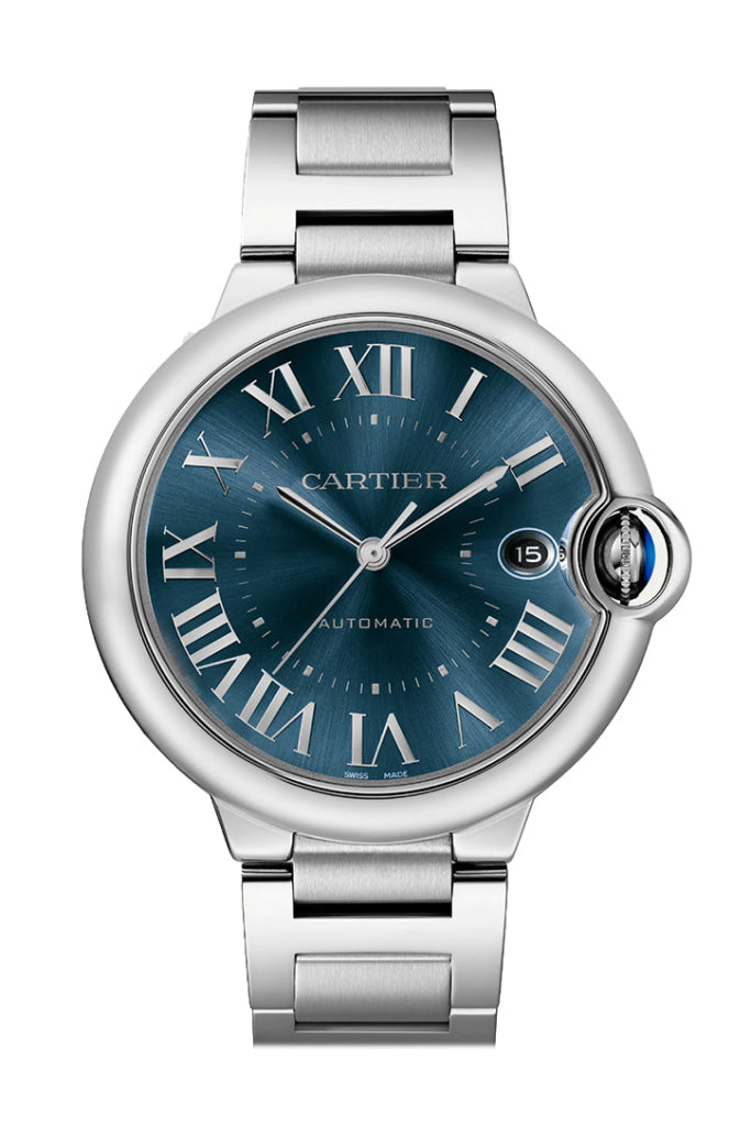 Cartier Ballon Bleu 44Mm Blue Dial Wsbb0061 Watch